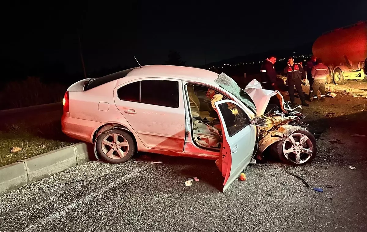 Silifke'de Zincirleme Kaza: 1 Ölü, 4 Yaralı