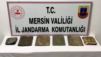 Mersin'de Tarihi Eser Kaçakçılığı Operasyonu