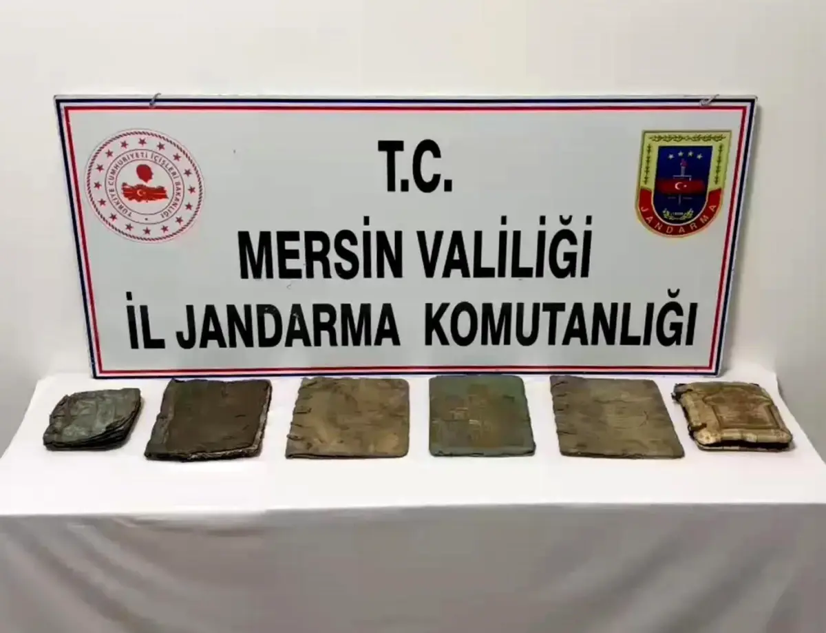 Mersin'de Tarihi Eser Kaçakçılığı Operasyonu