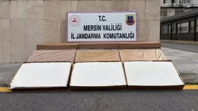 Mersin'de 84 Bin Makaron Ele Geçirildi