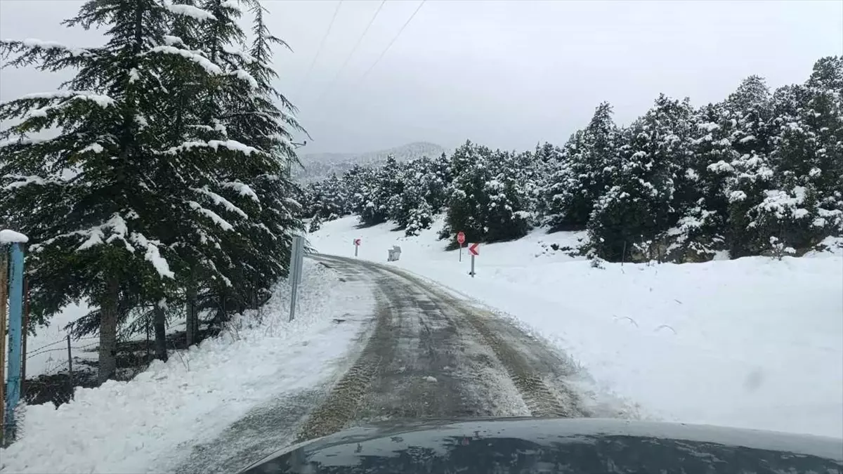 Toroslar'da Karla Mücadele