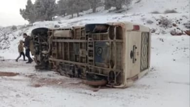 Mersin'de Öğrenci Servisi Devrildi, Yaralanan Yok