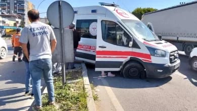 Ambulans Şoförü Facianın Eşiğinden Döndü