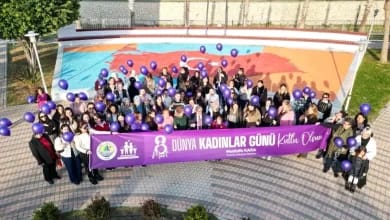 Mersin'de 8 Mart Dünya Kadınlar Günü Coşkuyla Kutlandı