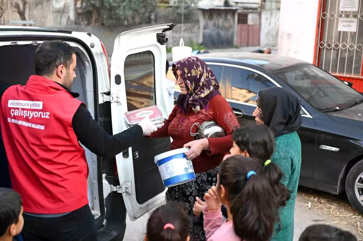 Mersin Büyükşehir Belediyesi'nden Ramazan Boyunca İftar Hizmeti