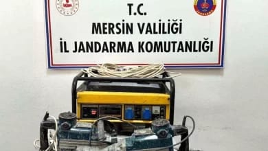 Mersin'de Kaçak Kazı Operasyonu