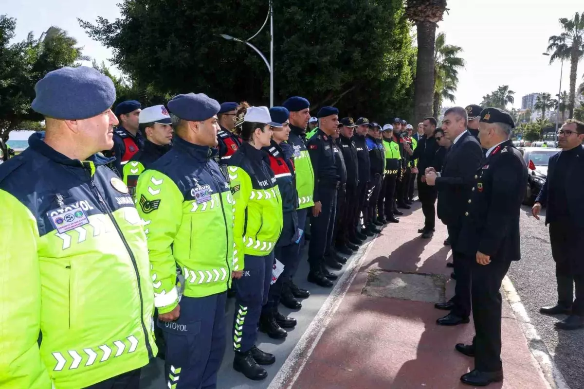 Mersin'de Güvenli Trafik Denetimi